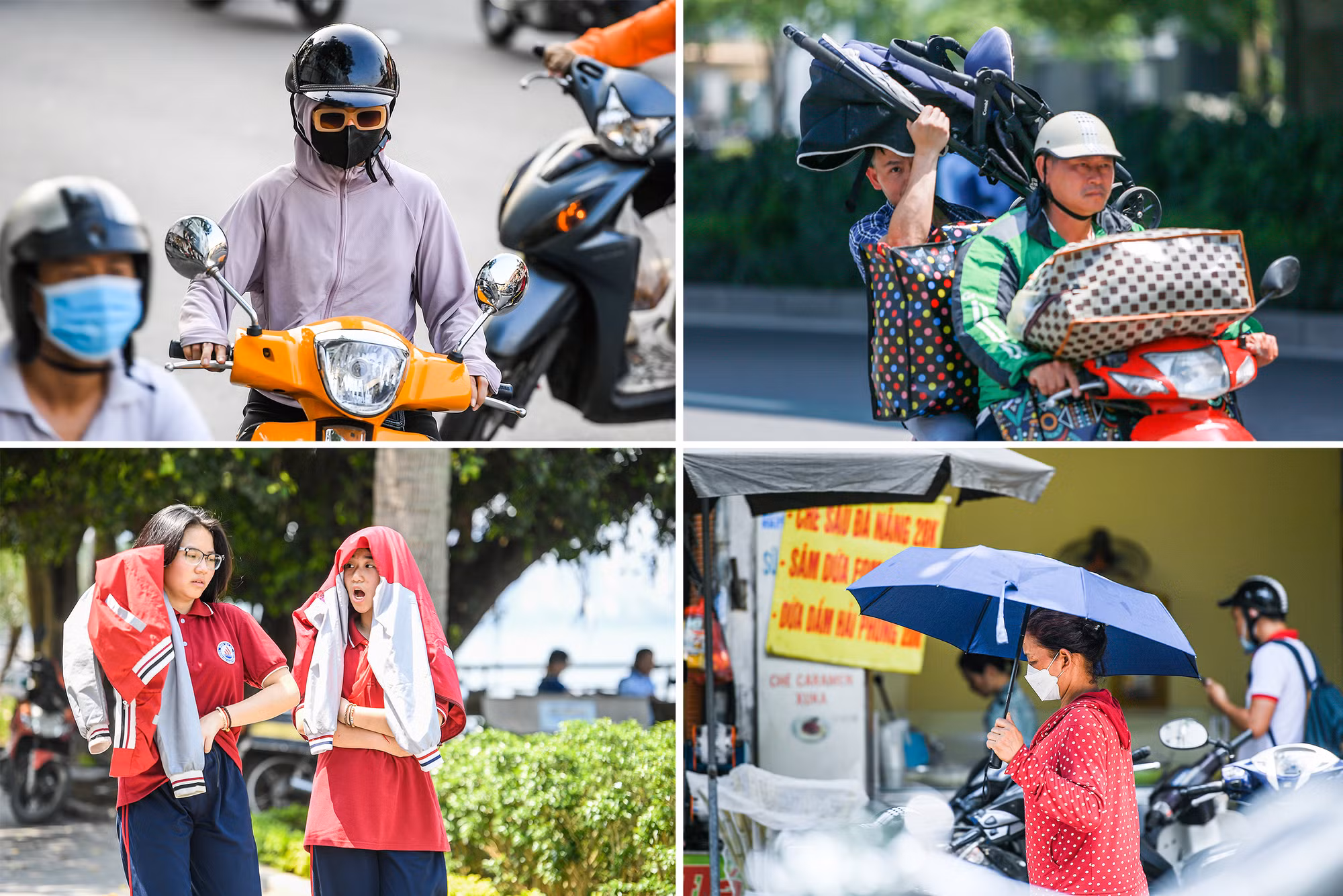 [Ảnh] Hà Nội 40 độ C, nắng nóng nhất từ đầu năm ảnh 5