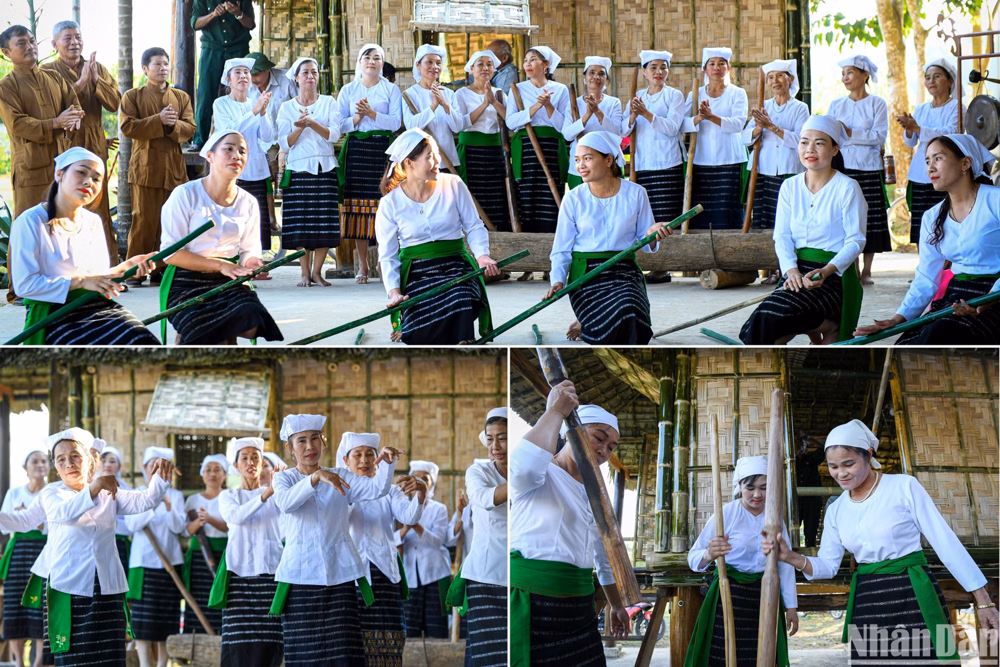 Những làn điệu dân ca độc đáo, mang đậm dấu ấn đặc trưng văn hóa của dân tộc Thổ như: làn điệu Dạ ơi; Tang khang lẻ; Khai khai rế; Tập tính tập tang; Hát giao duyên; Đối đáp; Ta ta tún...(Ảnh: THÀNH ĐẠT)