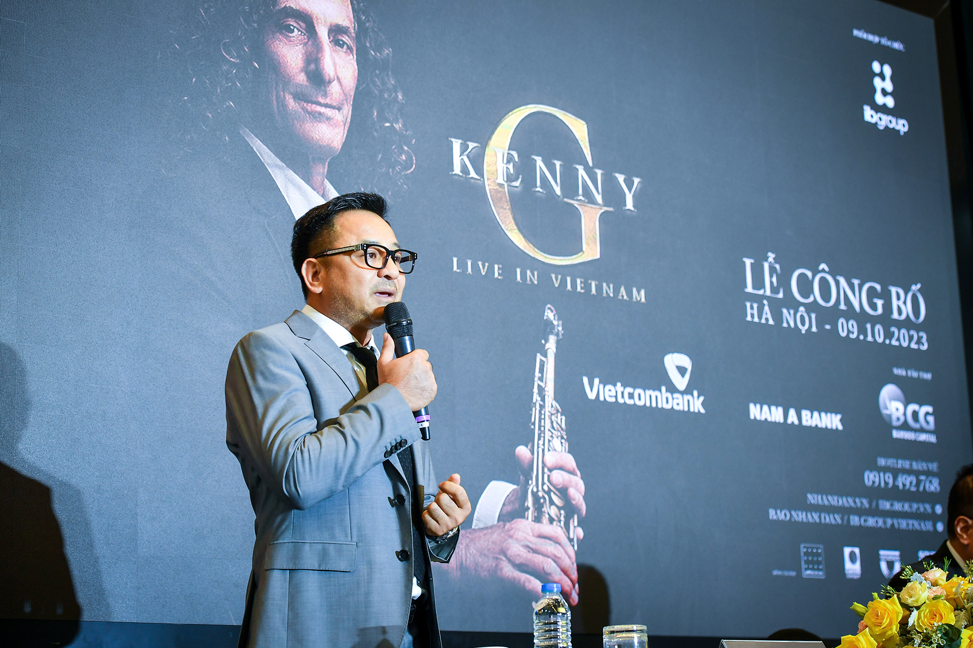 [Ảnh] Họp báo Lễ công bố chính thức sự kiện "Kenny G Live In Vietnam” ảnh 3
