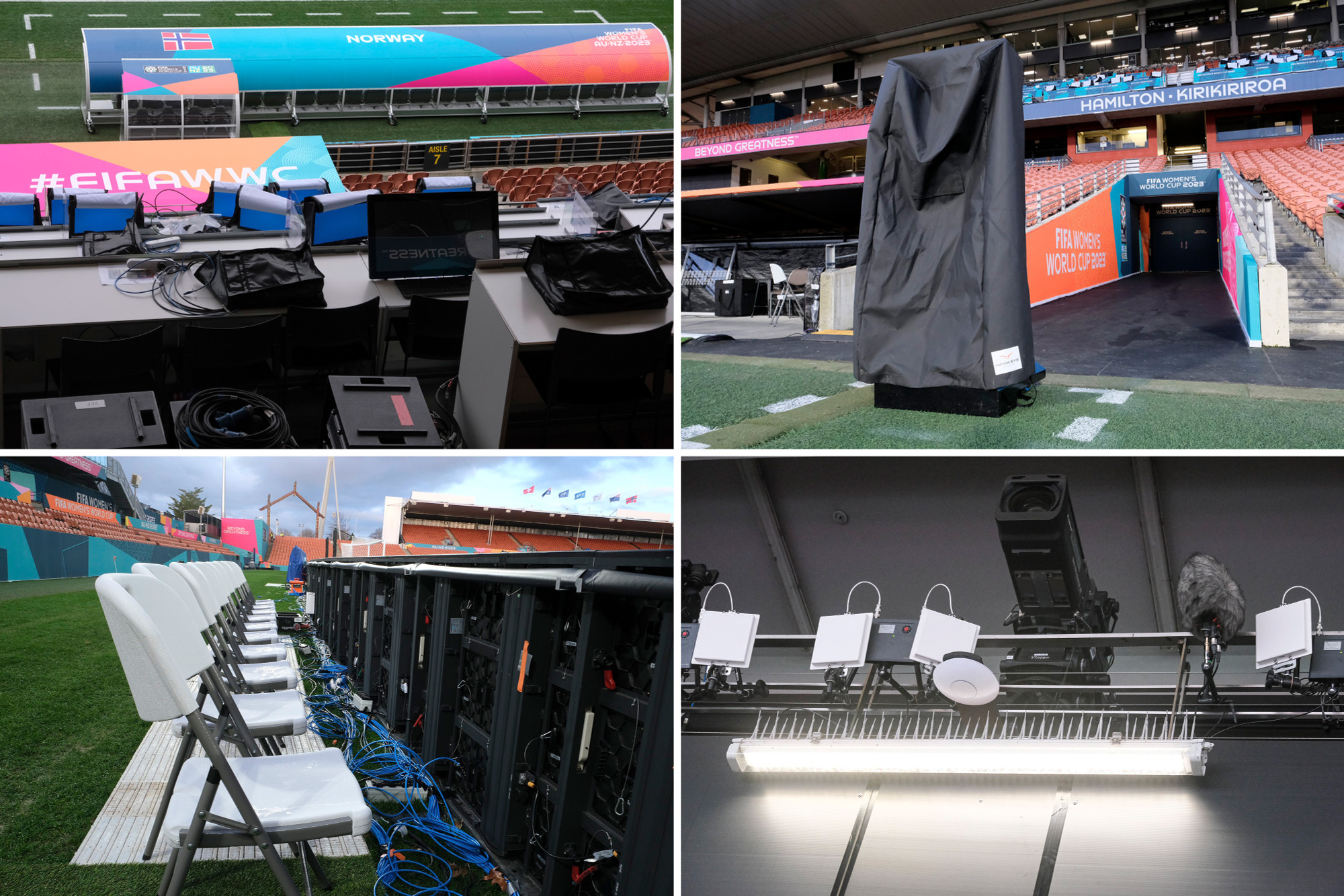 [Ảnh] “Lời thề thiêng” tại sân vận động tuyển nữ Việt Nam sắp thi đấu ảnh 11