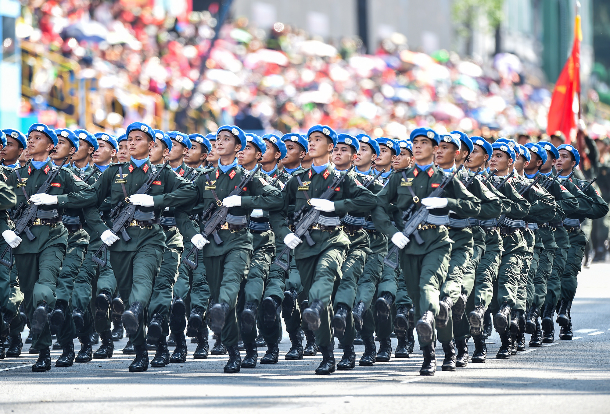 Khối nam sĩ quan cảnh sát Gìn giữ hòa bình Liên hợp quốc.