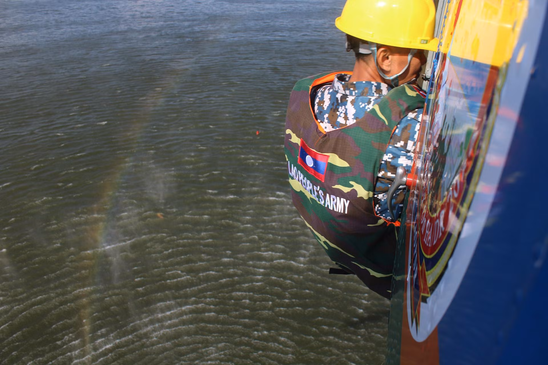 Lào cử lực lượng Không quân tham gia diễn tập.