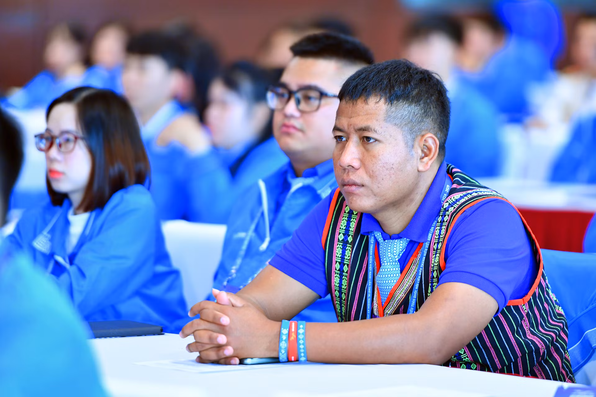 Tại Đại hội, các đại biểu đã tham gia 6 tổ thảo luận về nhiều chủ đề gắn với phát triển, bồi dưỡng thế hệ trẻ trong kỷ nguyên vươn mình của dân tộc. Tại Đại hội, các đại biểu đã tham gia 6 tổ thảo luận về nhiều chủ đề gắn với phát triển, bồi dưỡng thế hệ trẻ trong kỷ nguyên vươn mình của dân tộc.