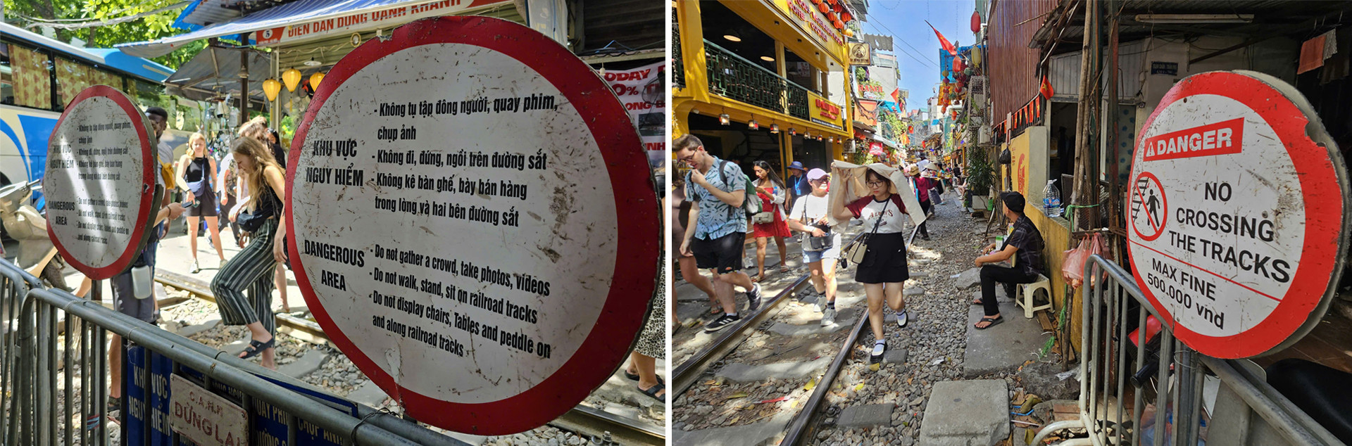 Thực tế, khu tổ hợp dịch vụ "cảm giác mạnh" này đã từng không ít lần bị buộc phải đóng cửa. Kèm theo đó, lực lượng chức năng đã túc trực thường xuyên trong mọi khung giờ để bảo đảm hành lang an toàn đường sắt cũng như tính mạng người dân, khách du lịch.