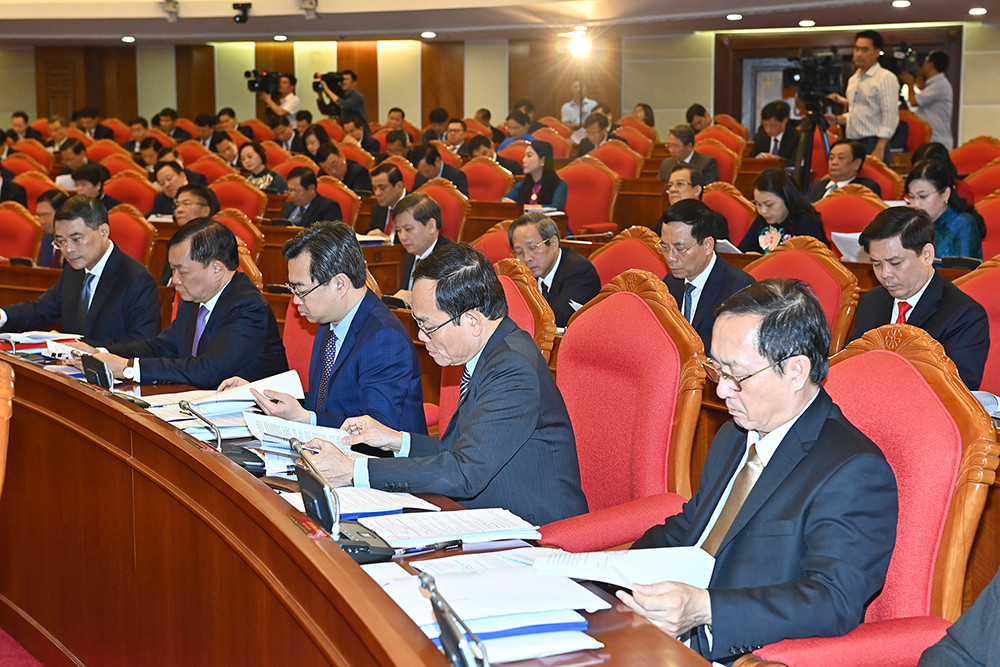 Các đại biểu dự hội nghị.