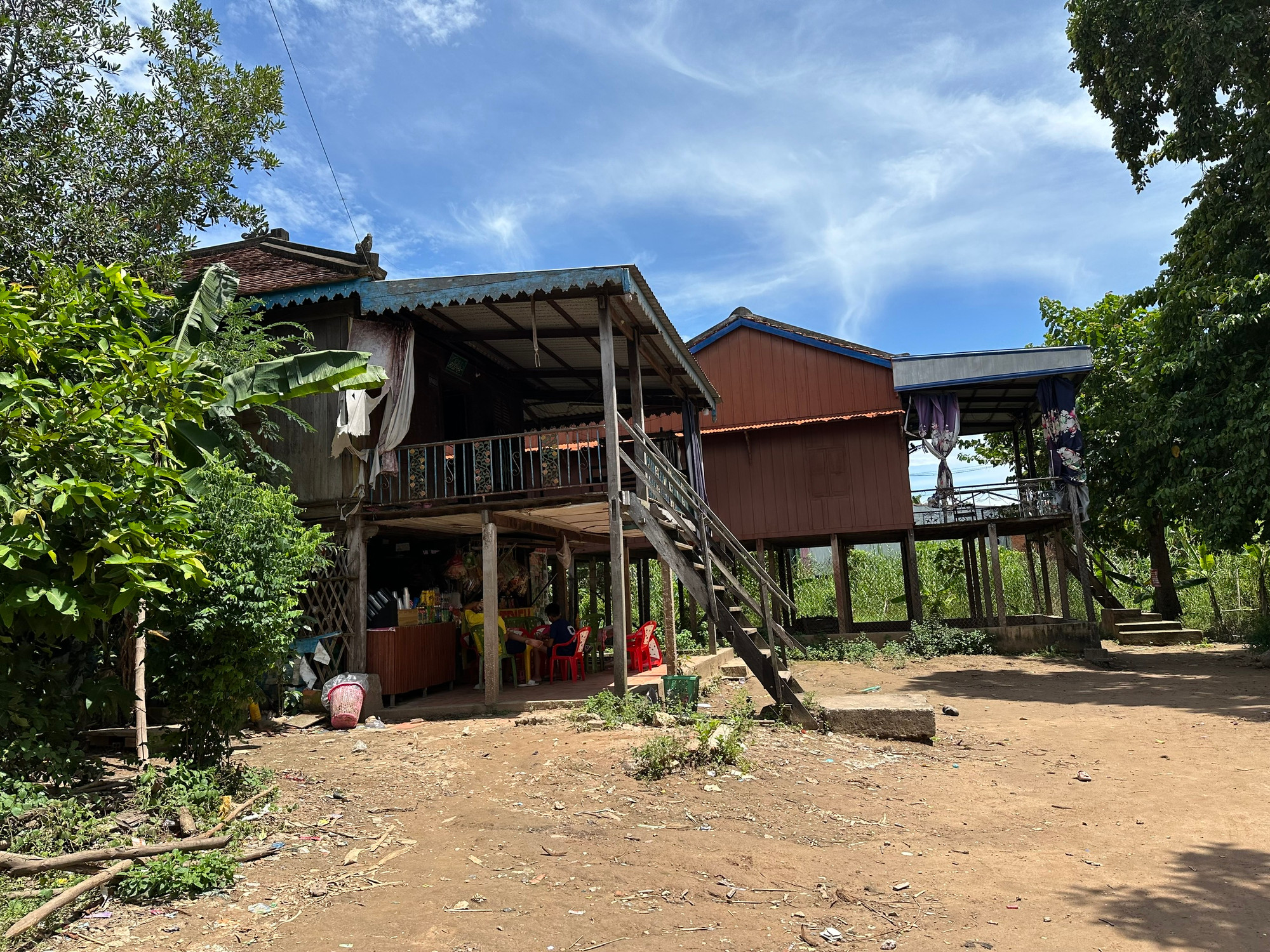 Làng Chăm Đa Phước ngày càng vắng tiếng dệt vải. (Ảnh: Thi Phong)