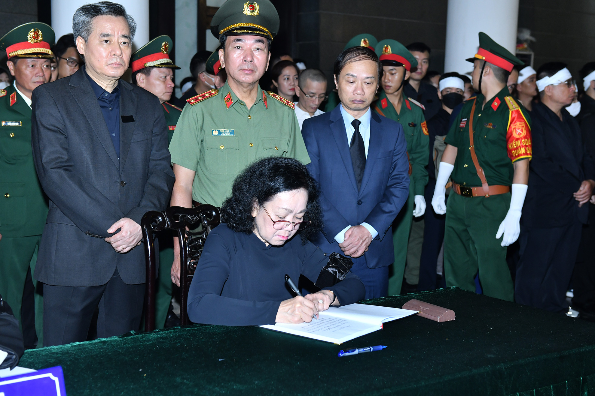 [Ảnh] Cử hành trọng thể lễ viếng Thượng tướng Nguyễn Chí Vịnh ảnh 14