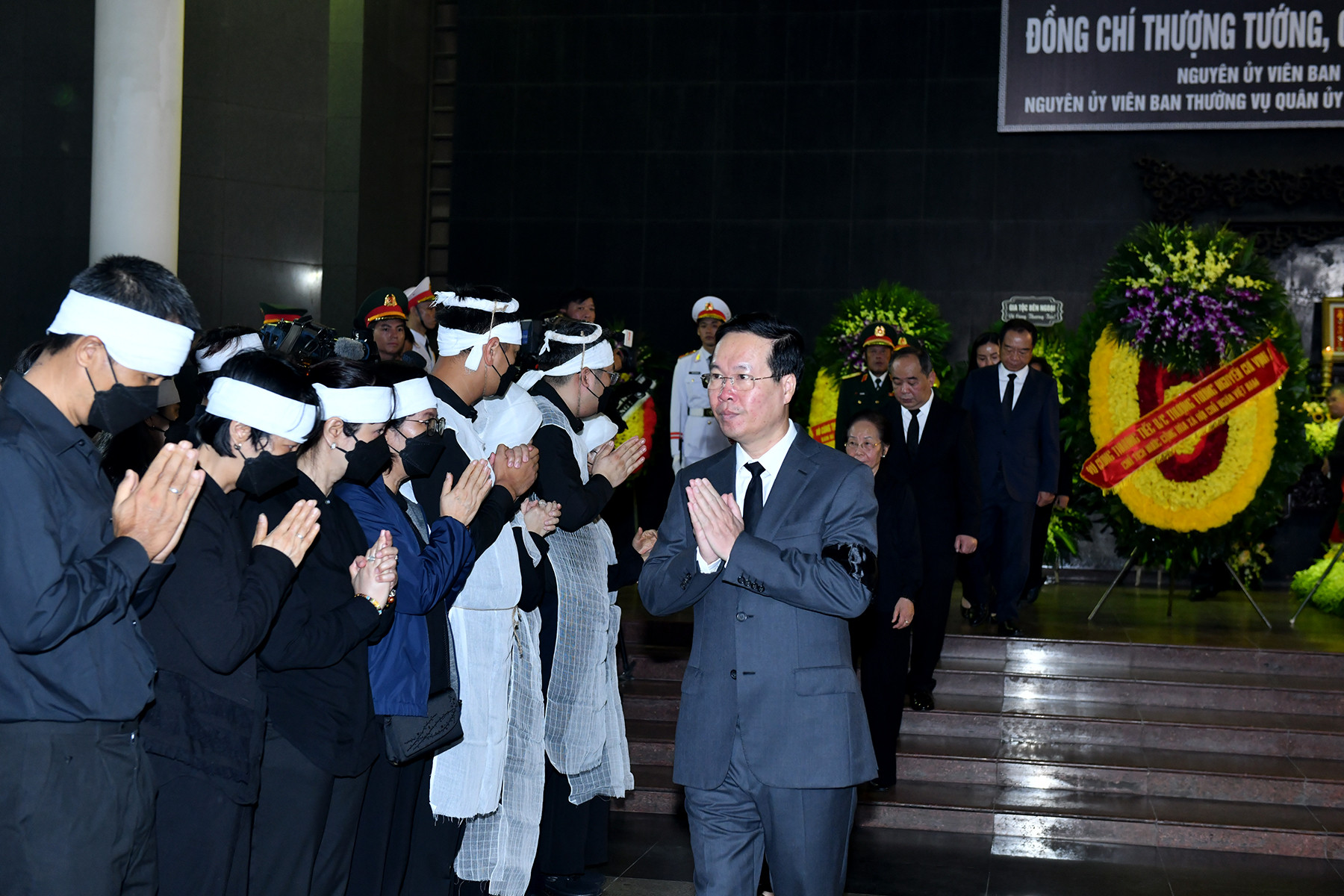 [Ảnh] Cử hành trọng thể lễ viếng Thượng tướng Nguyễn Chí Vịnh ảnh 7