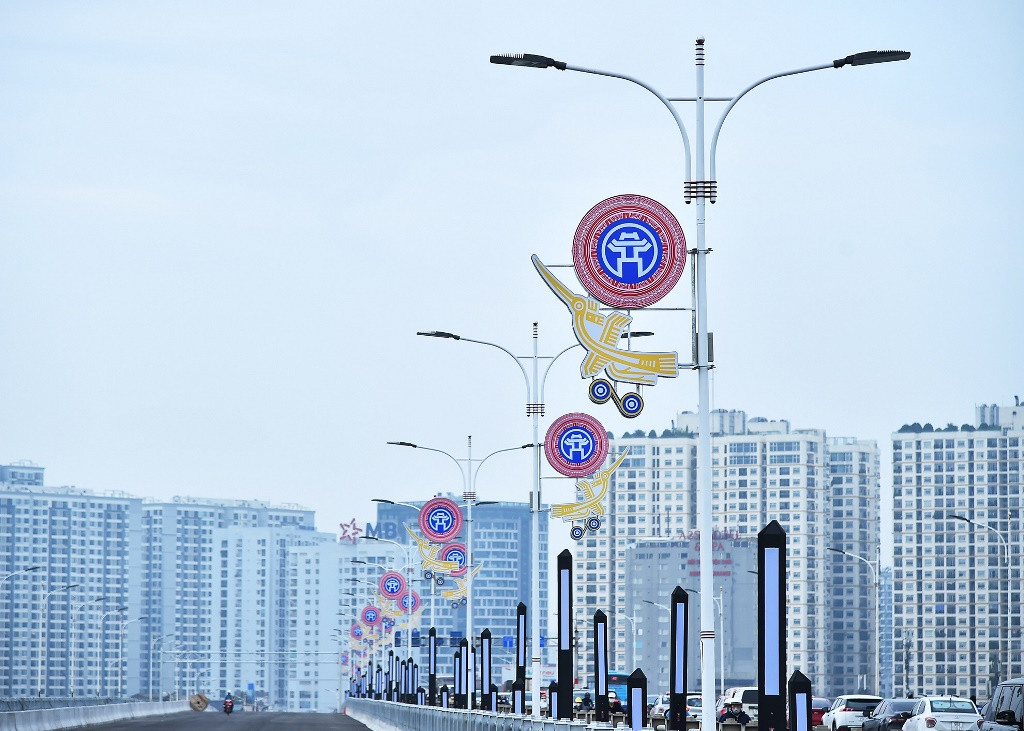 [Ảnh] Gấp rút đưa dự án cầu Vĩnh Tuy giai đoạn 2 về đích ảnh 11