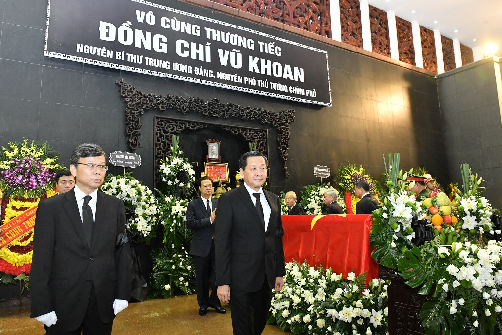 [Ảnh] Cử hành trọng thể Lễ truy điệu nguyên Phó Thủ tướng Vũ Khoan ảnh 6