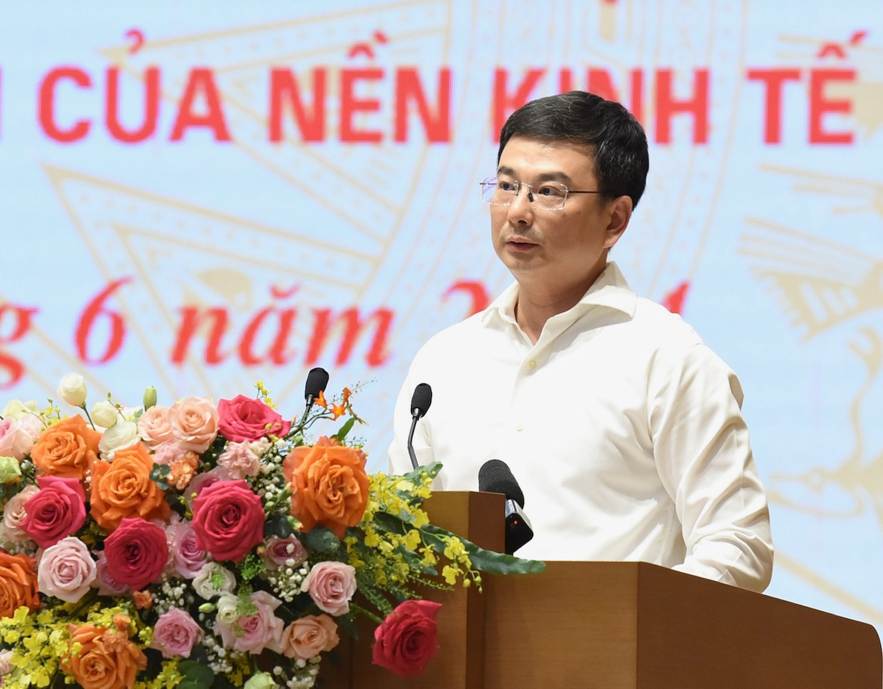 Phó Thống đốc Ngân hàng Nhà nước Việt Nam Phạm Thanh Hà phát biểu.