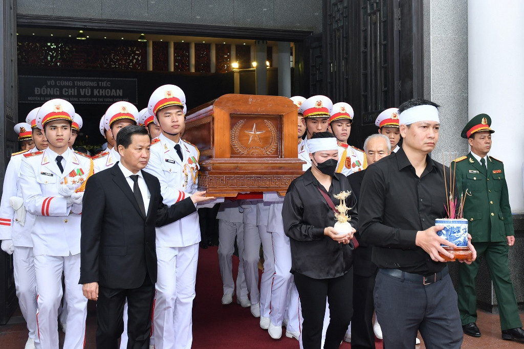 [Ảnh] Cử hành trọng thể Lễ truy điệu nguyên Phó Thủ tướng Vũ Khoan ảnh 8