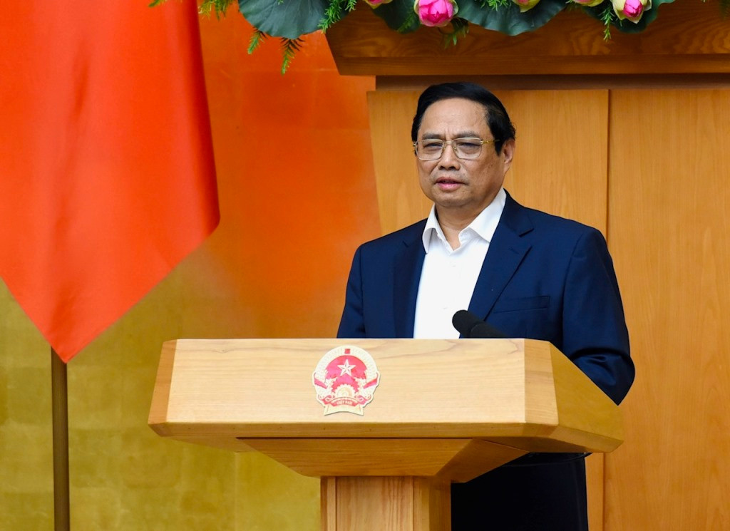 [Ảnh] Thủ tướng Phạm Minh Chính chủ trì phiên họp Chính phủ thường kỳ tháng 11 ảnh 3