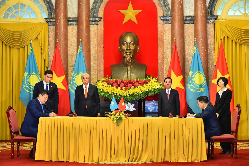 [Ảnh] Việt Nam và Kazakhstan hợp tác sâu rộng trên nhiều lĩnh vực ảnh 8