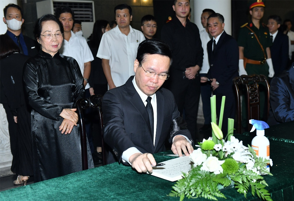 [Ảnh] Tổ chức trọng thể Lễ tang đồng chí Vũ Khoan ảnh 13