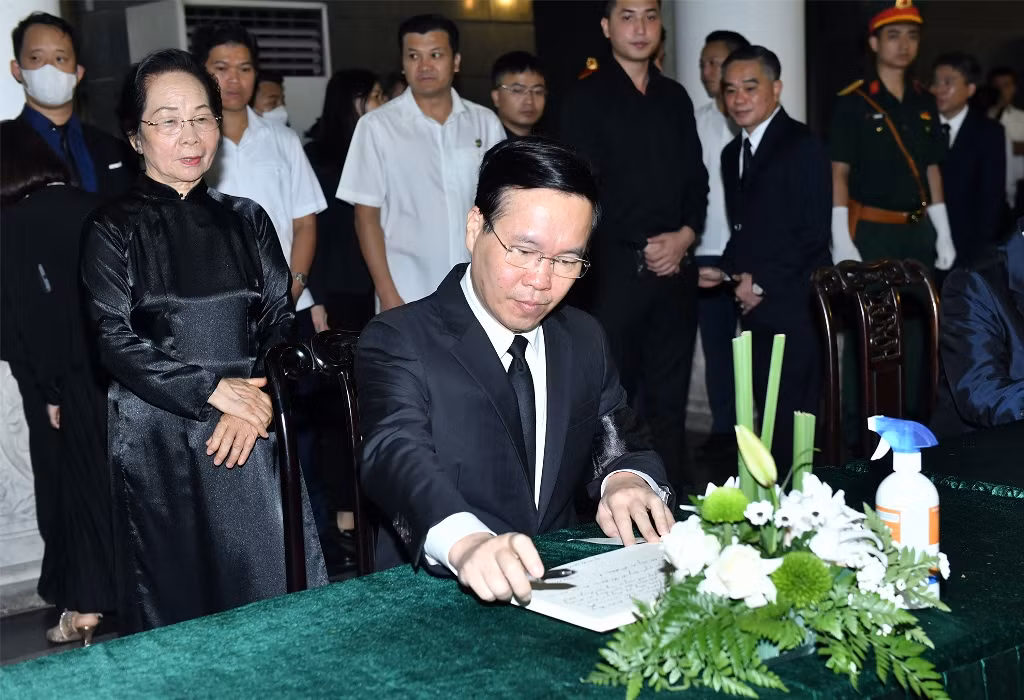 [Ảnh] Tổ chức trọng thể Lễ tang đồng chí Vũ Khoan ảnh 13