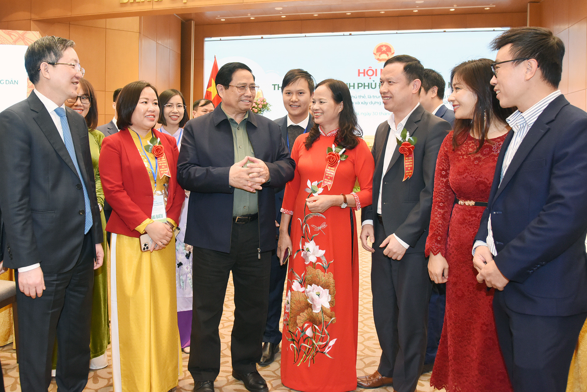 [Ảnh] Thủ tướng Phạm Minh Chính chủ trì hội nghị đối thoại với nông dân ảnh 14