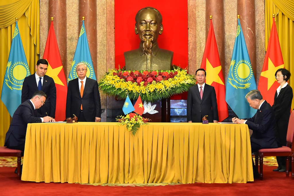 [Ảnh] Việt Nam và Kazakhstan hợp tác sâu rộng trên nhiều lĩnh vực ảnh 5