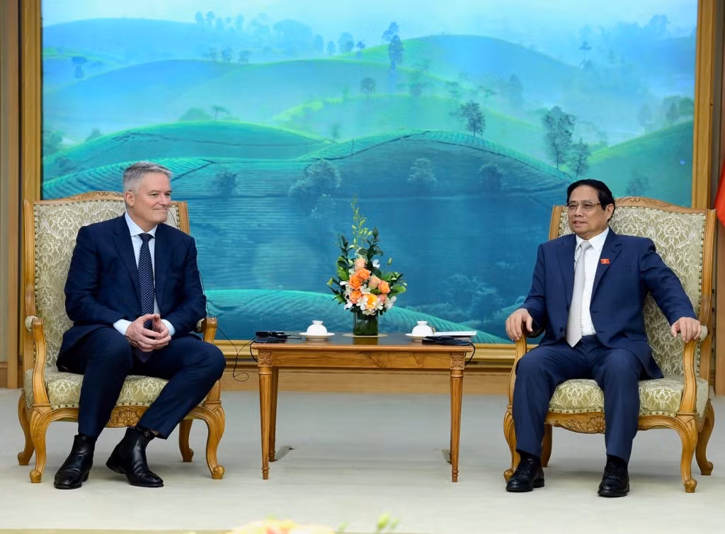 Thủ tướng Phạm Minh Chính tiếp ông Mathias Cormann, Tổng Thư ký Tổ chức Hợp tác và Phát triển Kinh tế (OECD).