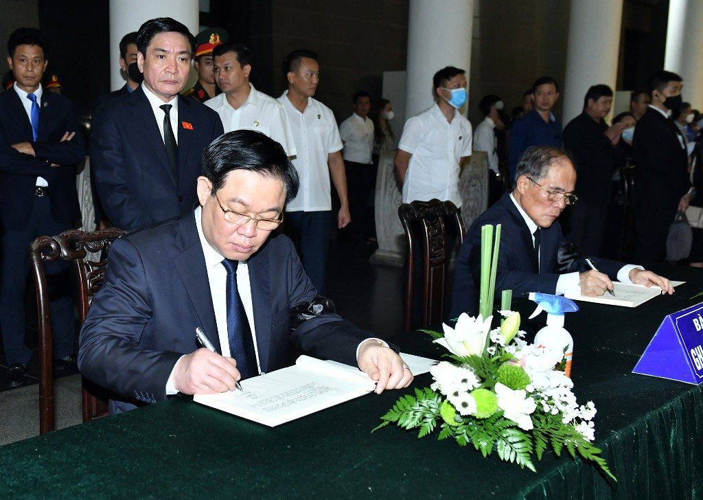 [Ảnh] Tổ chức trọng thể Lễ tang đồng chí Vũ Khoan ảnh 14