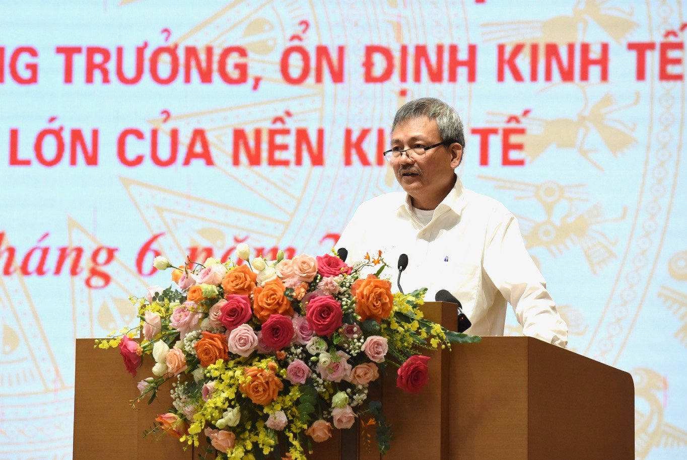 Chủ tịch Tổng công ty Cảng hàng không Việt Nam (ACV) Lại Xuân Thanh phát biểu.