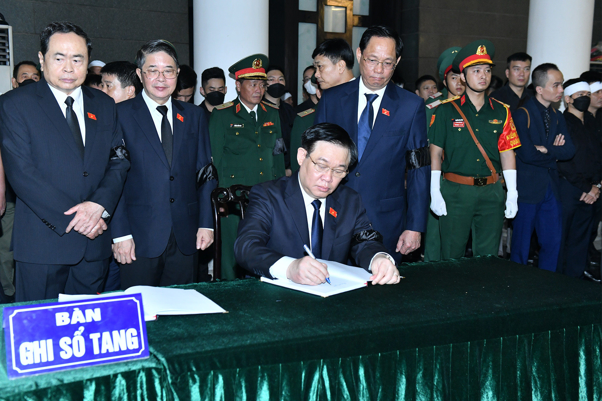 [Ảnh] Cử hành trọng thể lễ viếng Thượng tướng Nguyễn Chí Vịnh ảnh 16