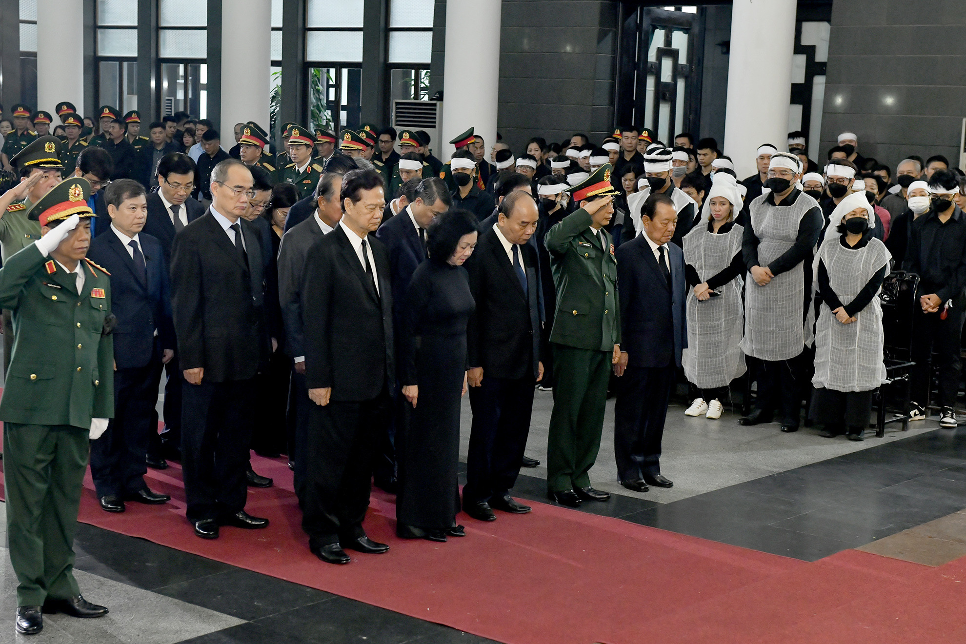 [Ảnh] Cử hành trọng thể lễ viếng Thượng tướng Nguyễn Chí Vịnh ảnh 2