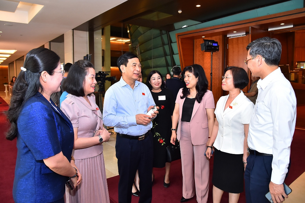 [Ảnh] Nhiều ý kiến đóng góp thiết thực, trách nhiệm về kế hoạch phát triển kinh tế-xã hội và ngân sách nhà nước ảnh 12