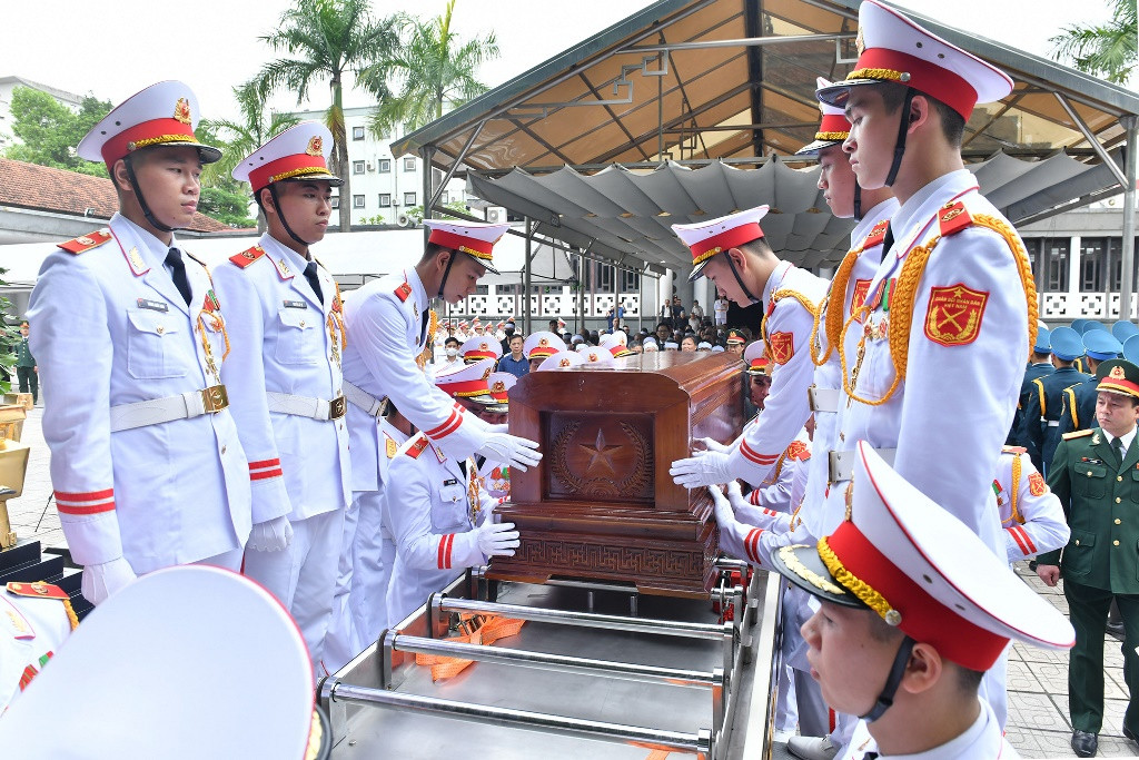 [Ảnh] Cử hành trọng thể Lễ truy điệu nguyên Phó Thủ tướng Vũ Khoan ảnh 9