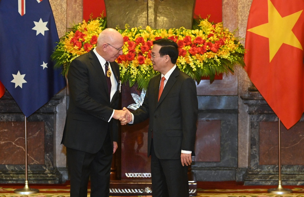 Toàn quyền Australia là nguyên thủ nước ngoài đầu tiên thăm cấp Nhà nước tới Việt Nam trong năm 2023. Diễn ra trong năm kỷ niệm 50 năm thiết lập quan hệ ngoại giao Việt Nam-Australia (1973-2023), chuyến thăm khẳng định sự coi trọng và mong muốn của hai nước làm sâu sắc hơn quan hệ Đối tác chiến lược Việt Nam-Australia.