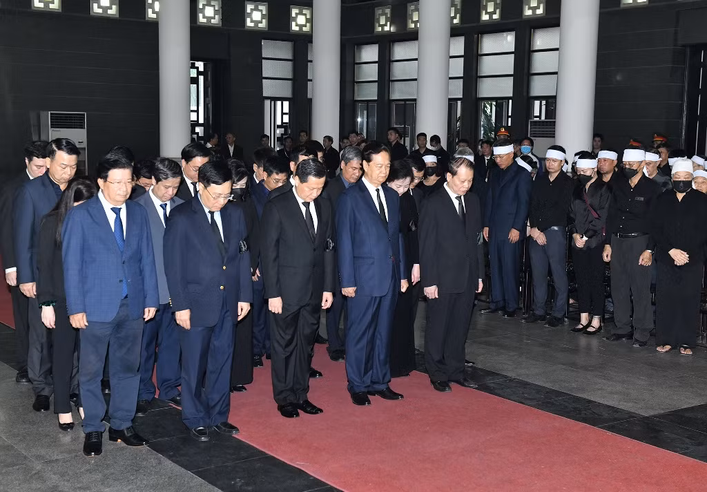 [Ảnh] Tổ chức trọng thể Lễ tang đồng chí Vũ Khoan ảnh 10