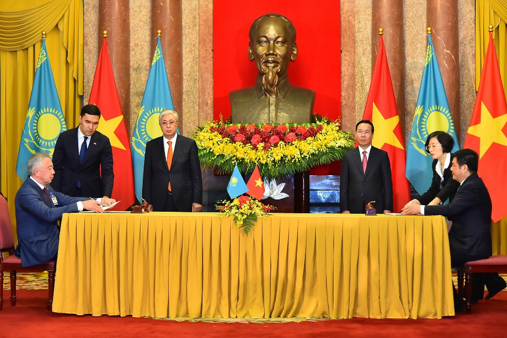 [Ảnh] Việt Nam và Kazakhstan hợp tác sâu rộng trên nhiều lĩnh vực ảnh 6