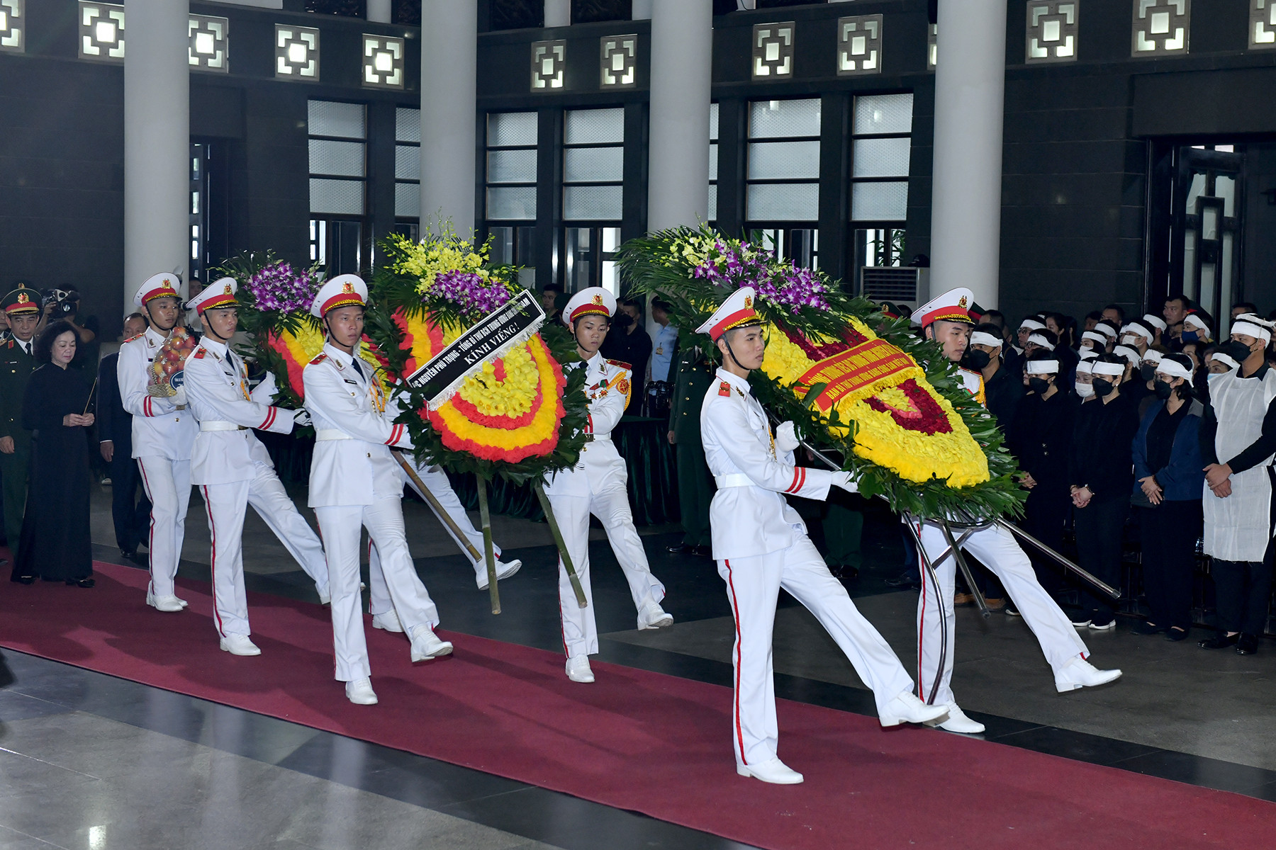[Ảnh] Cử hành trọng thể lễ viếng Thượng tướng Nguyễn Chí Vịnh ảnh 3
