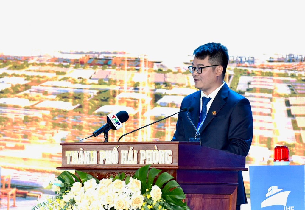 [Ảnh] Khởi công dự án đầu tư xây dựng-kinh doanh cơ sở hạ tầng Khu công nghiệp và Khu phi thuế quan Xuân Cầu ảnh 2