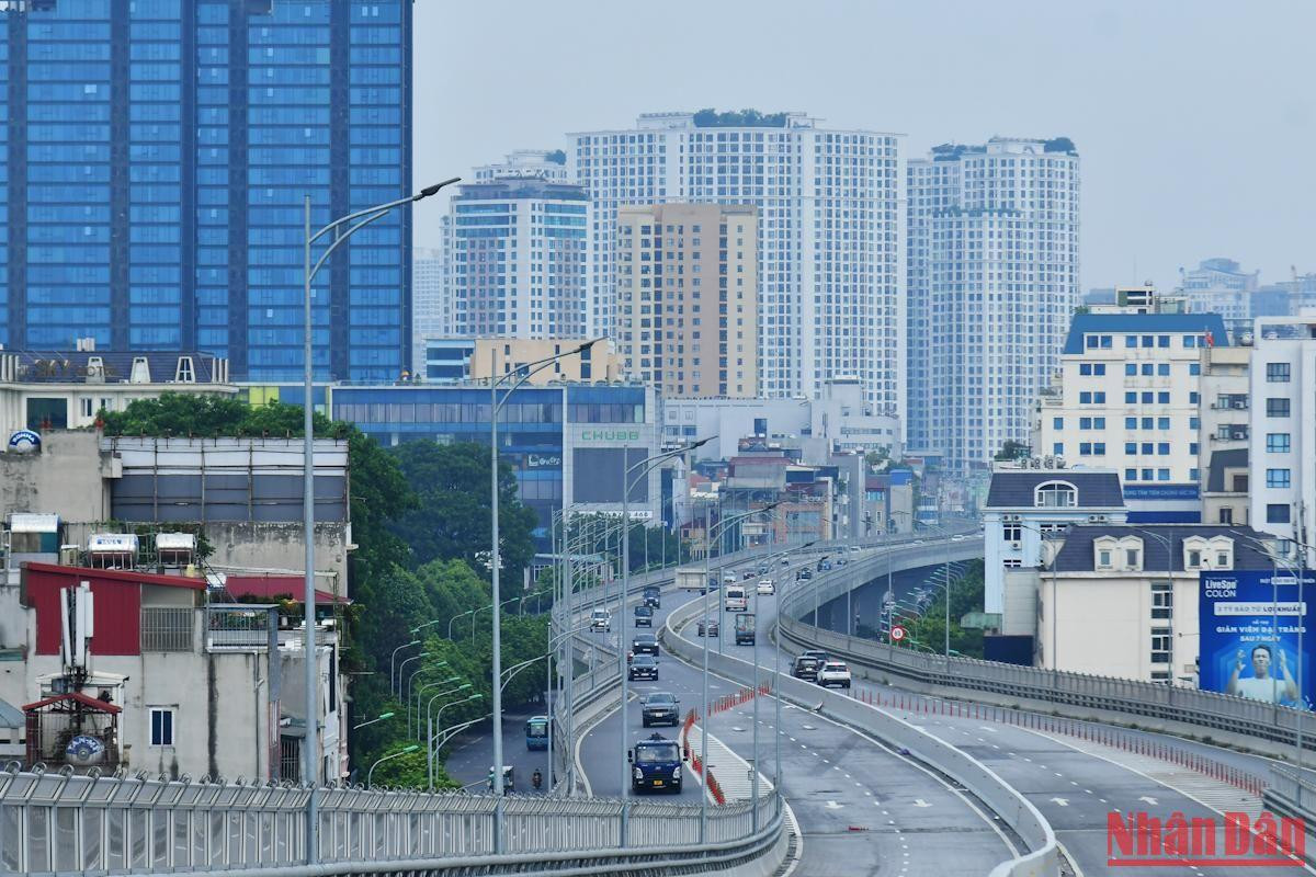 Đường Vành đai 2 (đoạn từ cầu Vĩnh Tuy đến Ngã tư Vọng) sau khi hoàn thành sẽ được kết nối đến đoạn Ngã tư Sở đã được khai thác trước đó, tạo đồng bộ trong phát triển, quy hoạch giao thông của Thủ đô Hà Nội.