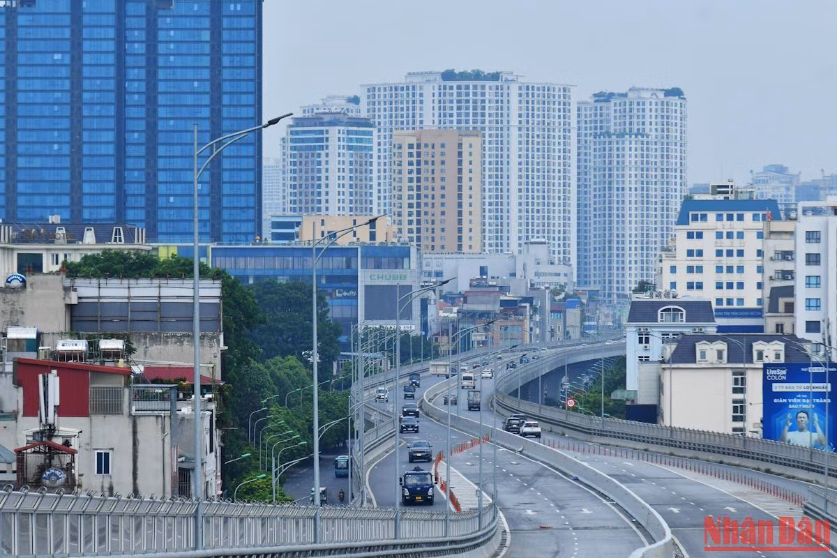 Đường Vành đai 2 (đoạn từ cầu Vĩnh Tuy đến Ngã tư Vọng) sau khi hoàn thành sẽ được kết nối đến đoạn Ngã tư Sở đã được khai thác trước đó, tạo đồng bộ trong phát triển, quy hoạch giao thông của Thủ đô Hà Nội.