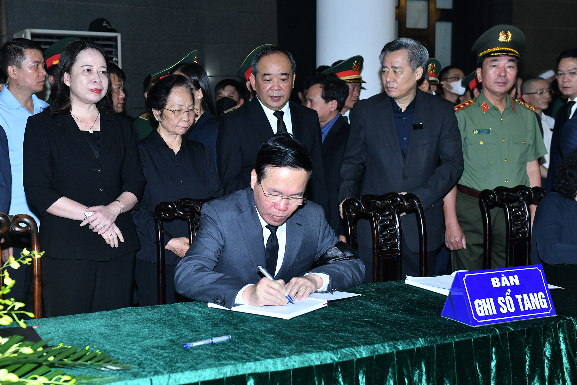 [Ảnh] Cử hành trọng thể lễ viếng Thượng tướng Nguyễn Chí Vịnh ảnh 15