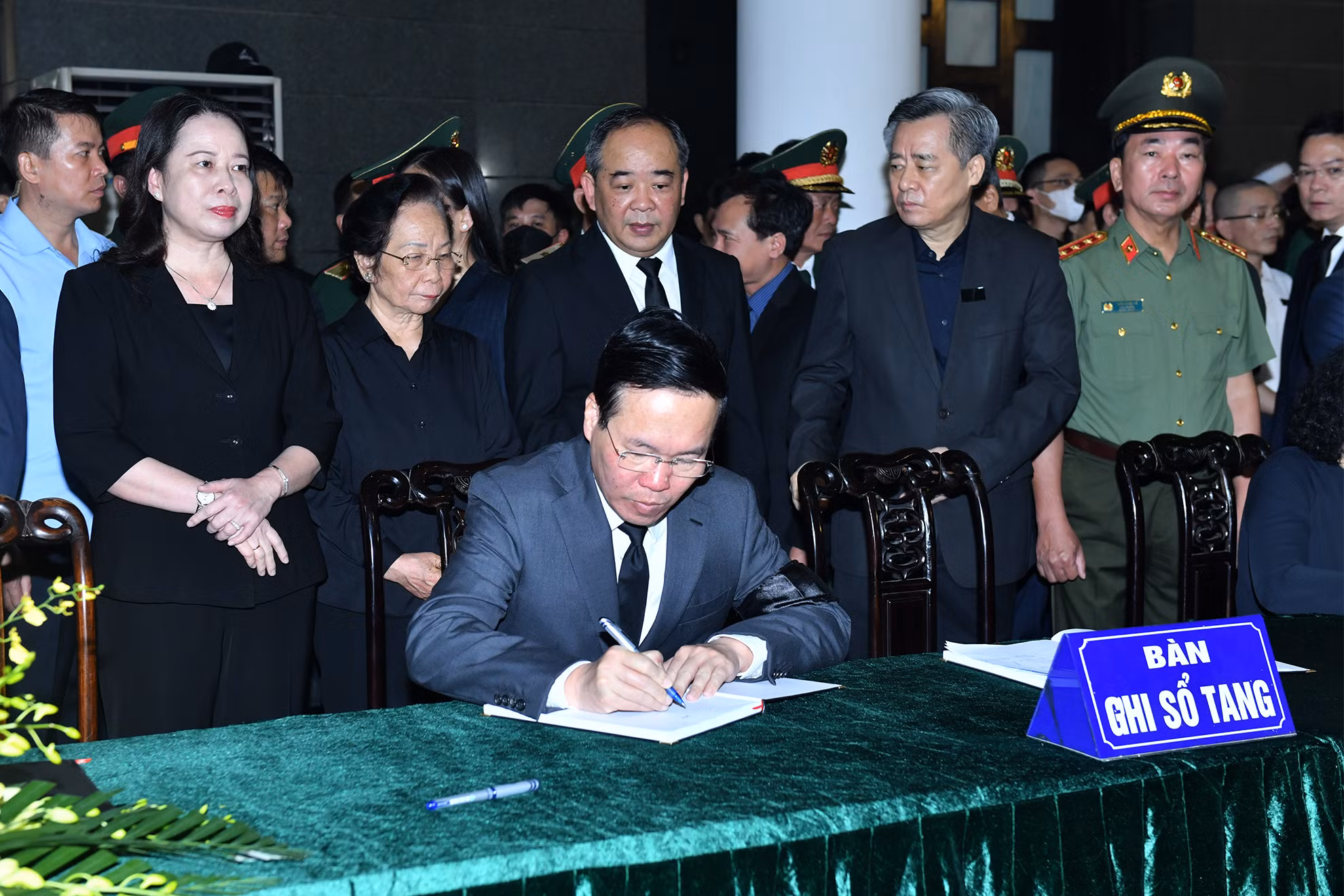 [Ảnh] Cử hành trọng thể lễ viếng Thượng tướng Nguyễn Chí Vịnh ảnh 15