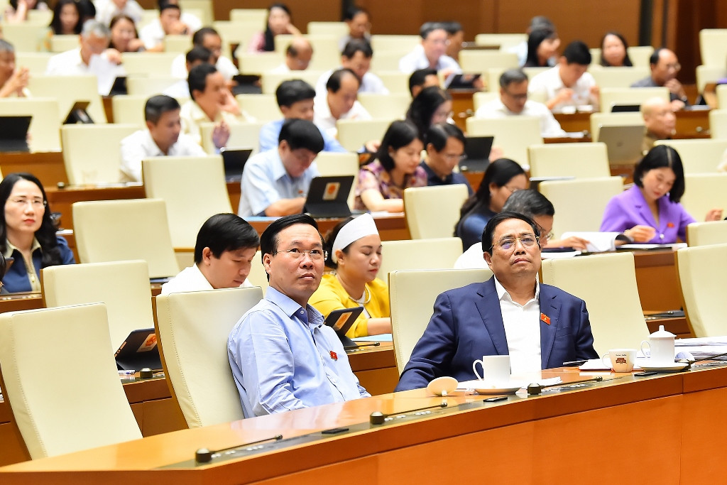 [Ảnh] Nhiều ý kiến đóng góp thiết thực, trách nhiệm về kế hoạch phát triển kinh tế-xã hội và ngân sách nhà nước ảnh 3