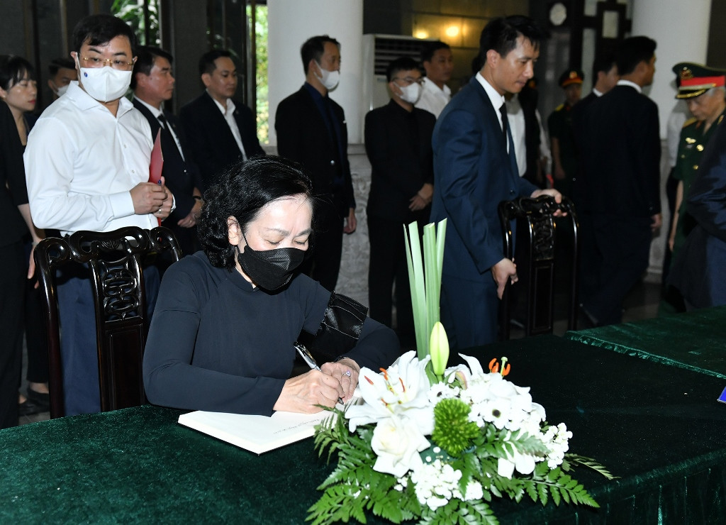 [Ảnh] Tổ chức trọng thể Lễ tang đồng chí Vũ Khoan ảnh 15