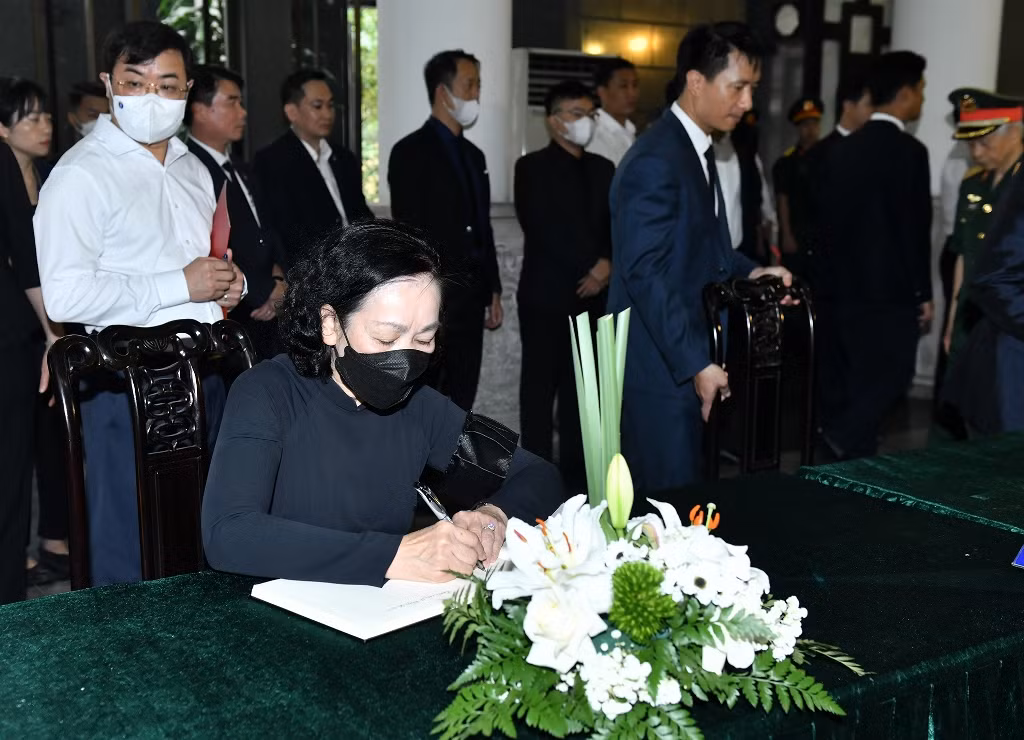 [Ảnh] Tổ chức trọng thể Lễ tang đồng chí Vũ Khoan ảnh 15