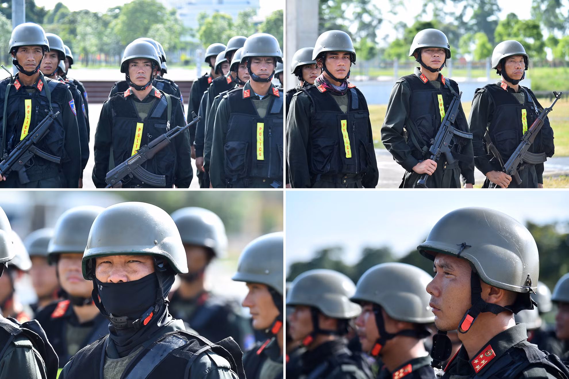 Các đoàn Cảnh sát đặc nhiệm được xây dựng xây dựng trở lực lượng tinh nhuệ, mũi nhọn, hàng đầu của Bộ Công an, được huấn luyện đặc biệt về thể lực, kỹ chiến thuật, võ thuật, được trang bị hiện đại ngang tầm khu vực. Các đoàn Cảnh sát đặc nhiệm được xây dựng xây dựng trở lực lượng tinh nhuệ, mũi nhọn, hàng đầu của Bộ Công an, được huấn luyện đặc biệt về thể lực, kỹ chiến thuật, võ thuật, được trang bị hiện đại ngang tầm khu vực.