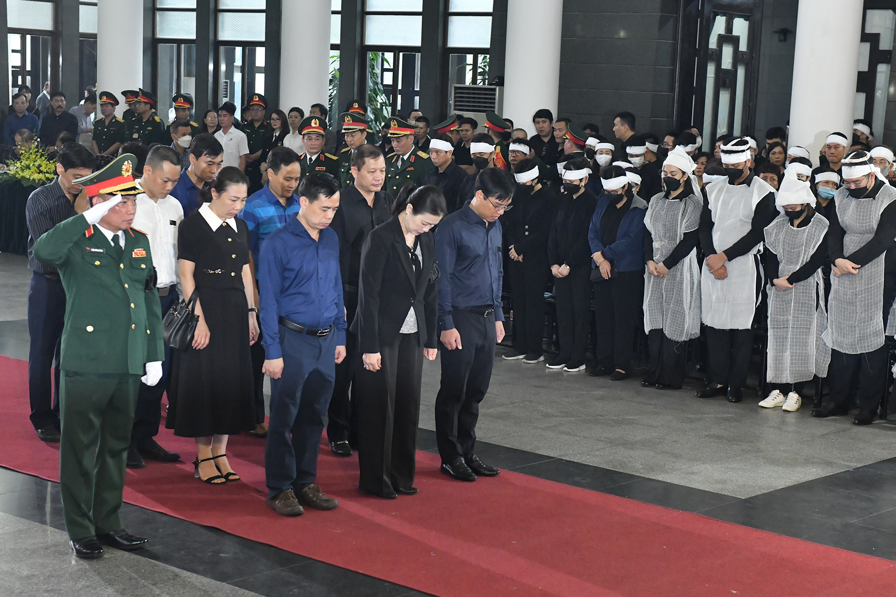 [Ảnh] Cử hành trọng thể lễ viếng Thượng tướng Nguyễn Chí Vịnh ảnh 11