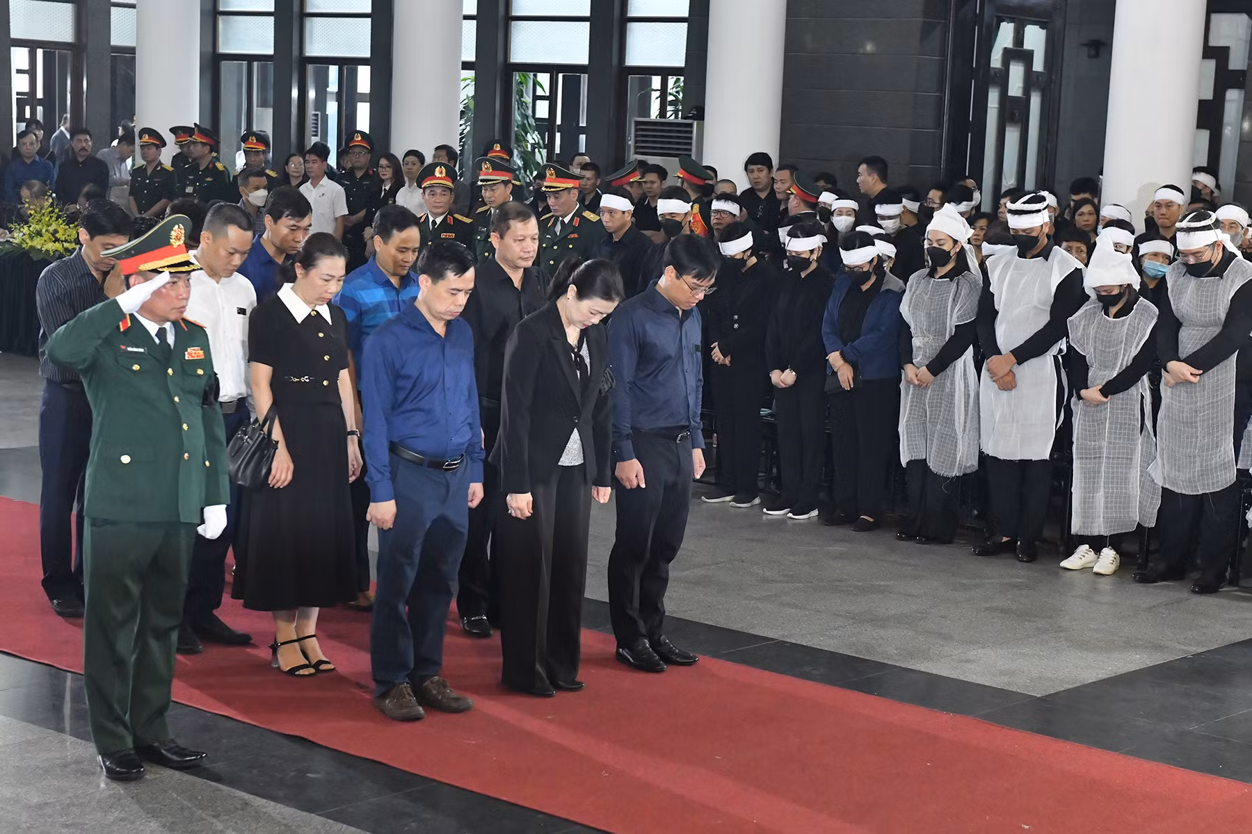 [Ảnh] Cử hành trọng thể lễ viếng Thượng tướng Nguyễn Chí Vịnh ảnh 11