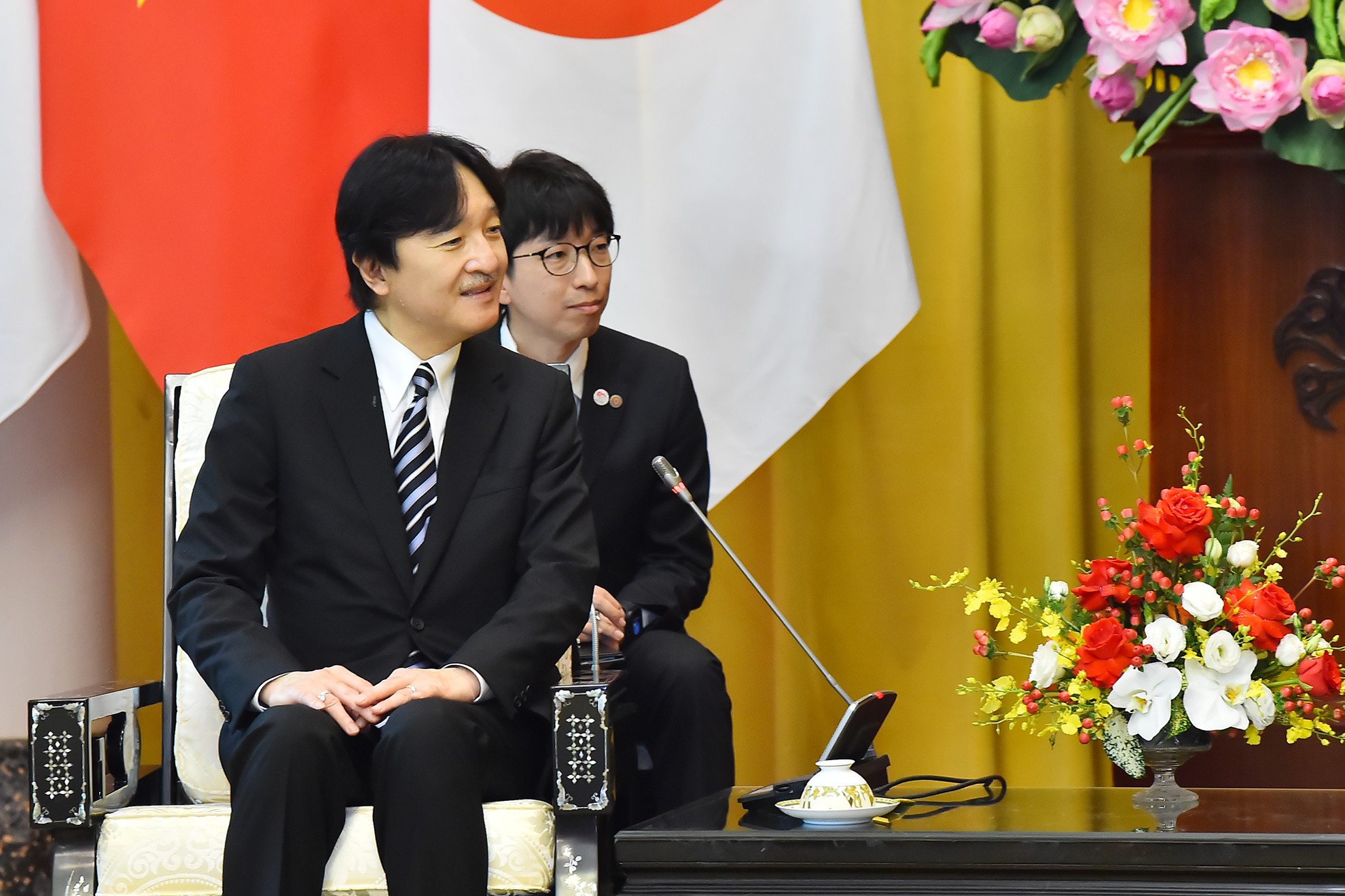 [Ảnh] Phó Chủ tịch nước Võ Thị Ánh Xuân chủ trì lễ đón và hội đàm với Hoàng Thái tử Nhật Bản Akishino ảnh 9