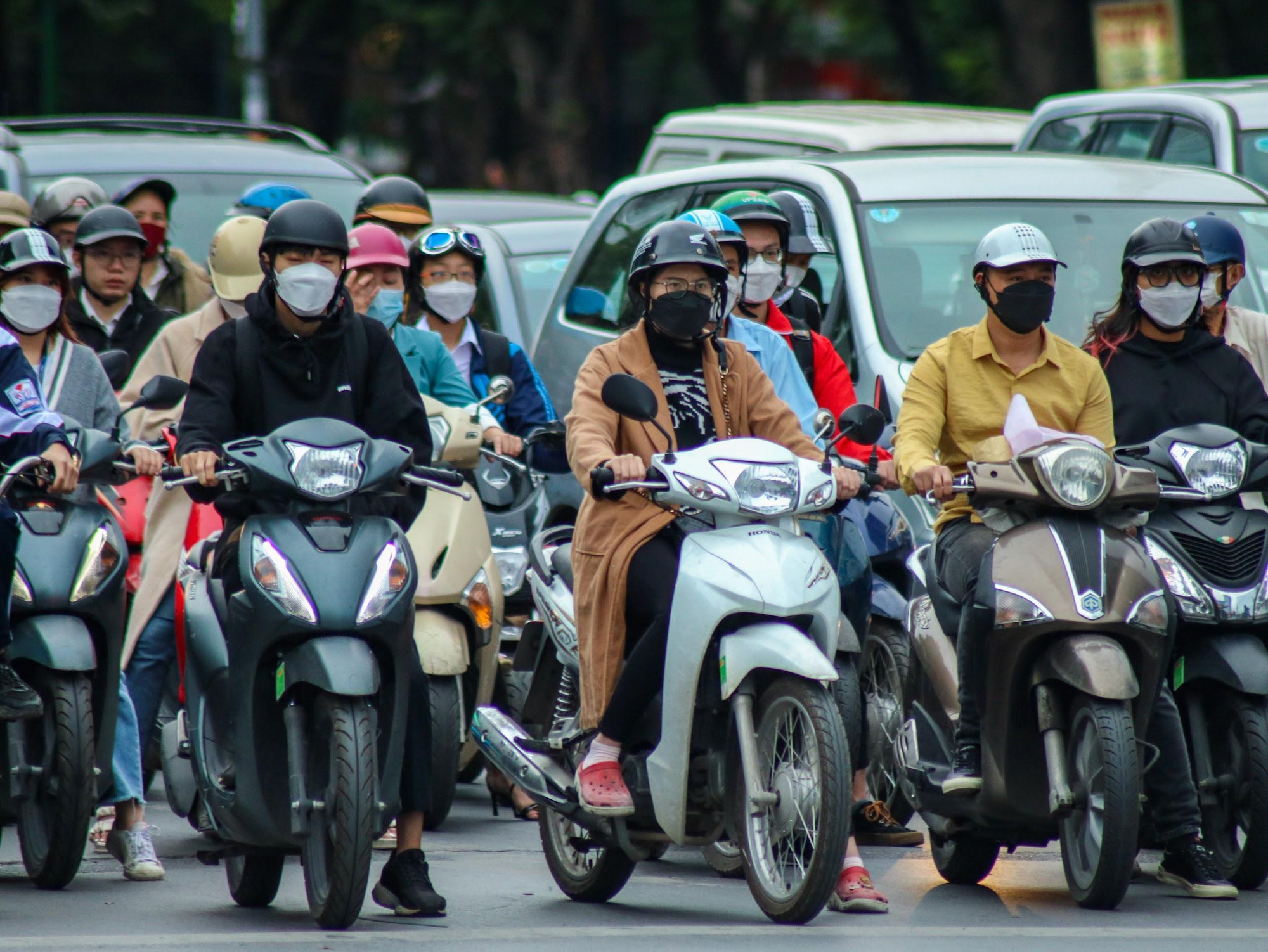 Nhiệt độ ghi nhận sáng nay tại thành phố Hà Nội là 19 độ C.