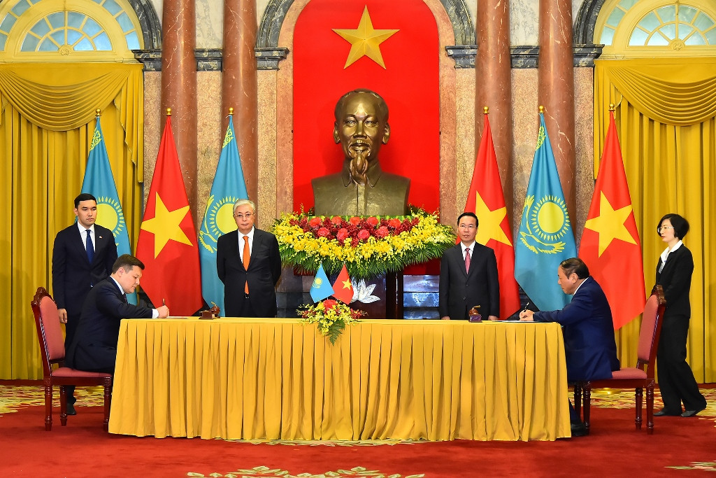 [Ảnh] Việt Nam và Kazakhstan hợp tác sâu rộng trên nhiều lĩnh vực ảnh 7