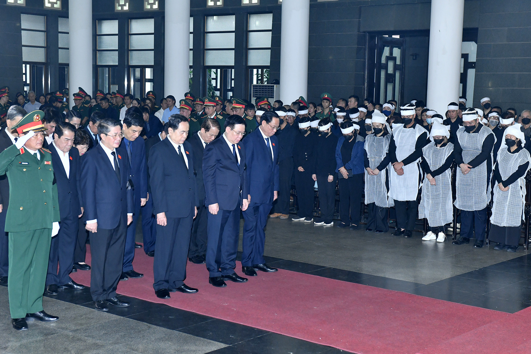 [Ảnh] Cử hành trọng thể lễ viếng Thượng tướng Nguyễn Chí Vịnh ảnh 8