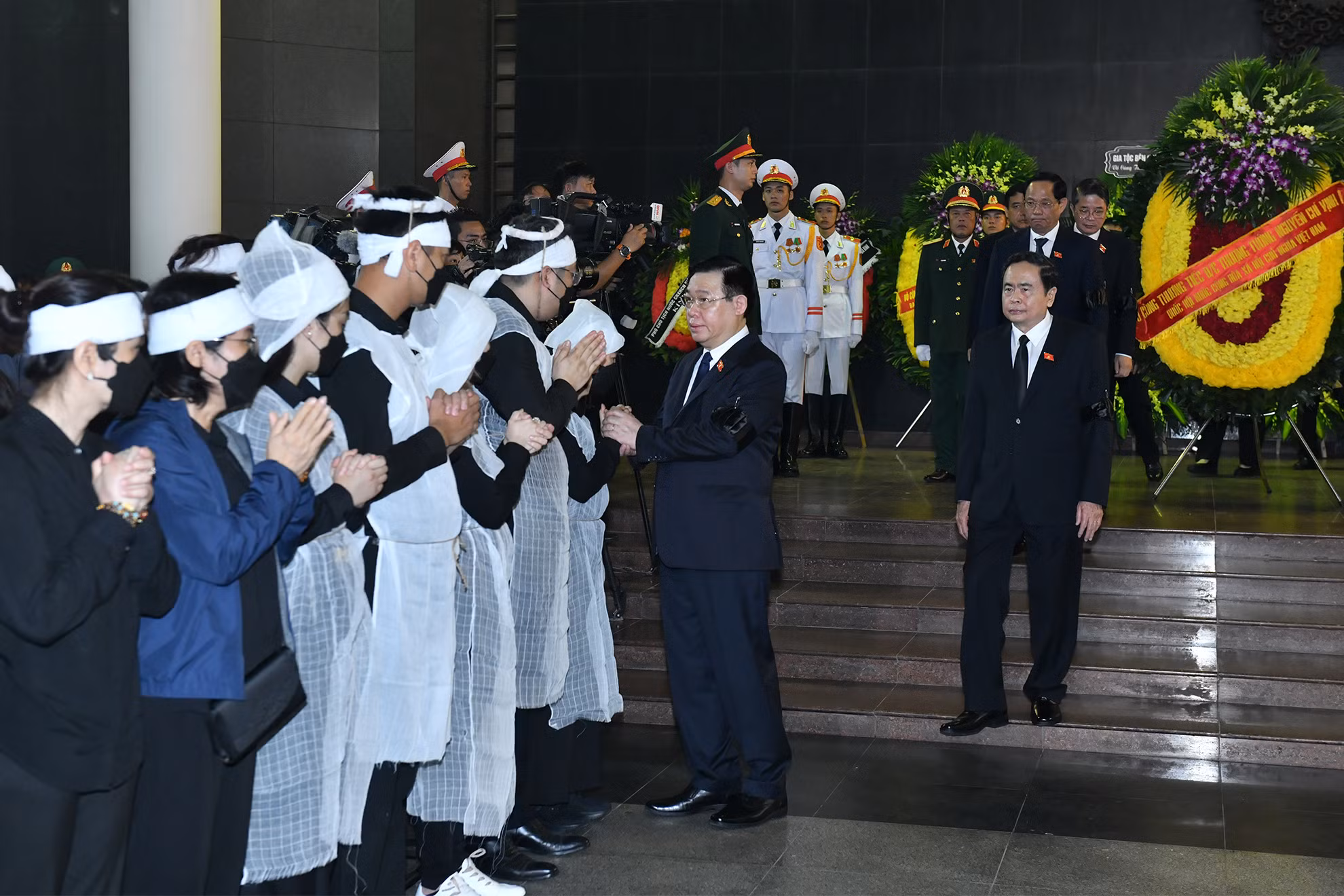 [Ảnh] Cử hành trọng thể lễ viếng Thượng tướng Nguyễn Chí Vịnh ảnh 9