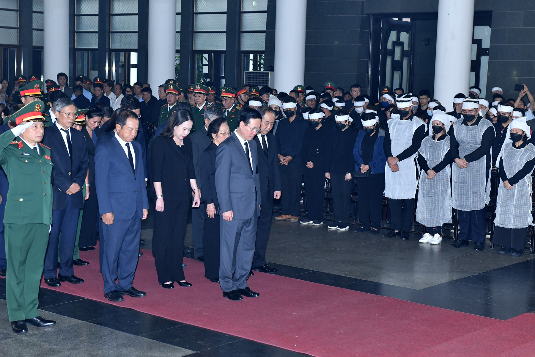 [Ảnh] Cử hành trọng thể lễ viếng Thượng tướng Nguyễn Chí Vịnh ảnh 5